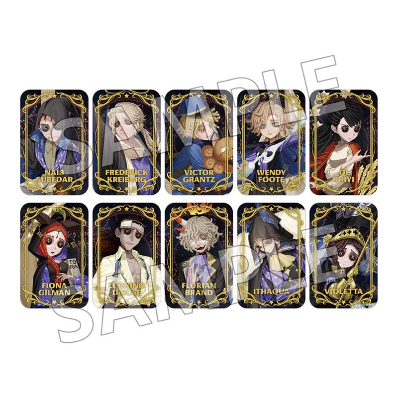 IdentityV 第五人格_ホテルコラボ第3弾 四角ホロ缶バッジコレクション