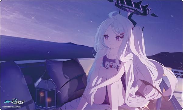 ミッドナイトブルー　スリーブ　プレイマット　ブルーアーカイブ　ヒナ　B ブルーアーカイブ -Blue Archive-_ブシロード ラバーマット