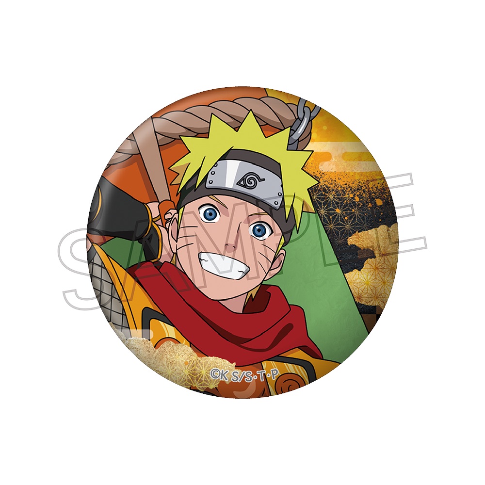 NARUTO-ナルト- 疾風伝_缶バッジ 忍武者【BOX／7個入り