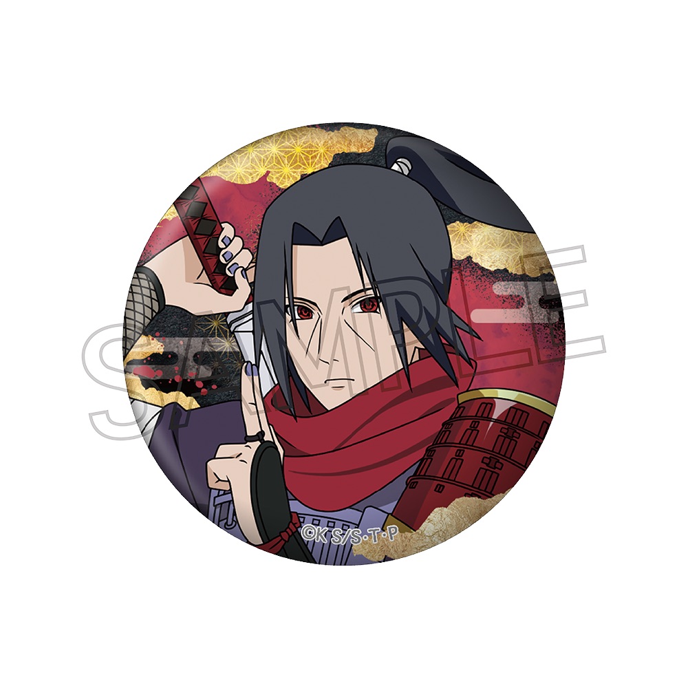 NARUTO-ナルト- 疾風伝_缶バッジ 忍武者【BOX／7個入り