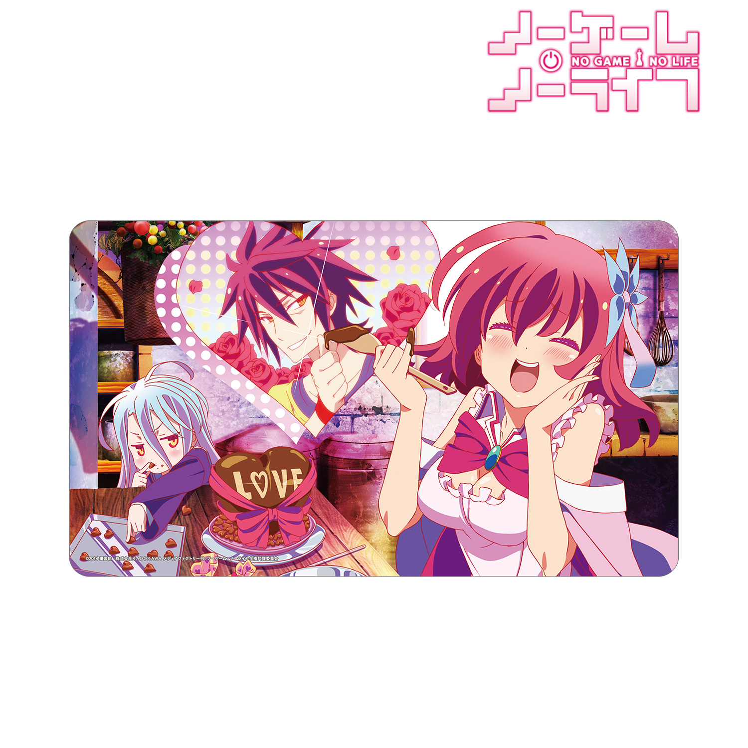 ノーゲーム・ノーライフ_集合 マルチデスクマット ver.A
