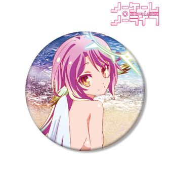 ノーゲーム・ノーライフ　ノゲノラ　ハート型　缶バッジ　空 ノーゲーム・ノーライフ ノゲノラ ハート型 缶バッジ 空