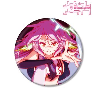 ノーゲーム・ノーライフ　ノゲノラ　ハート型　缶バッジ　空 ノーゲーム・ノーライフ ゼロ コローネ・ドーラ ハート缶バッジ