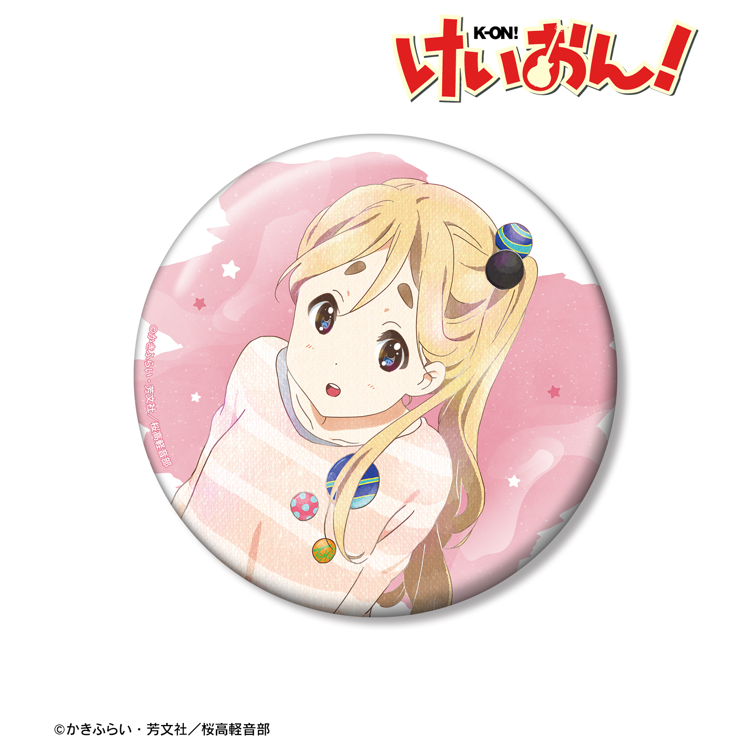 けいおん！_琴吹 紬 Ani-Art aqua label 100mm缶バッジ ver.B