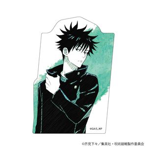 주술회전_다이컷 스티커 02/후시구로 메구미(그래프 아트 스케치 일러스트)