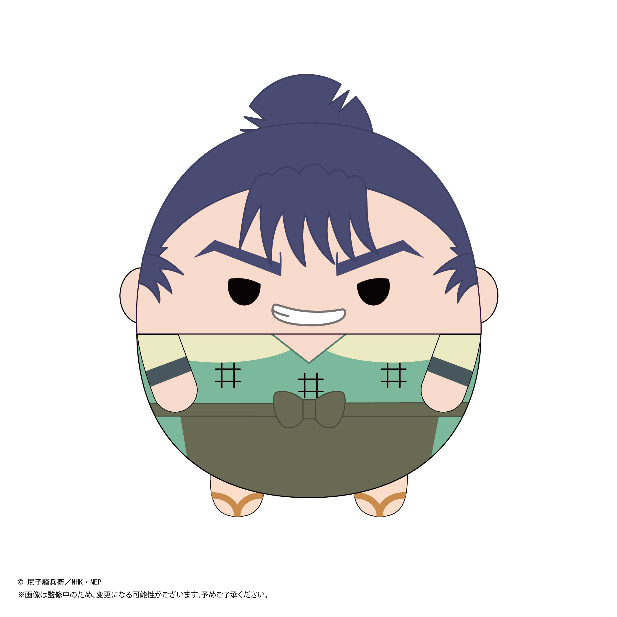 忍たま乱太郎_NR-32 ふわコロりんMsize5 E 食満留三郎