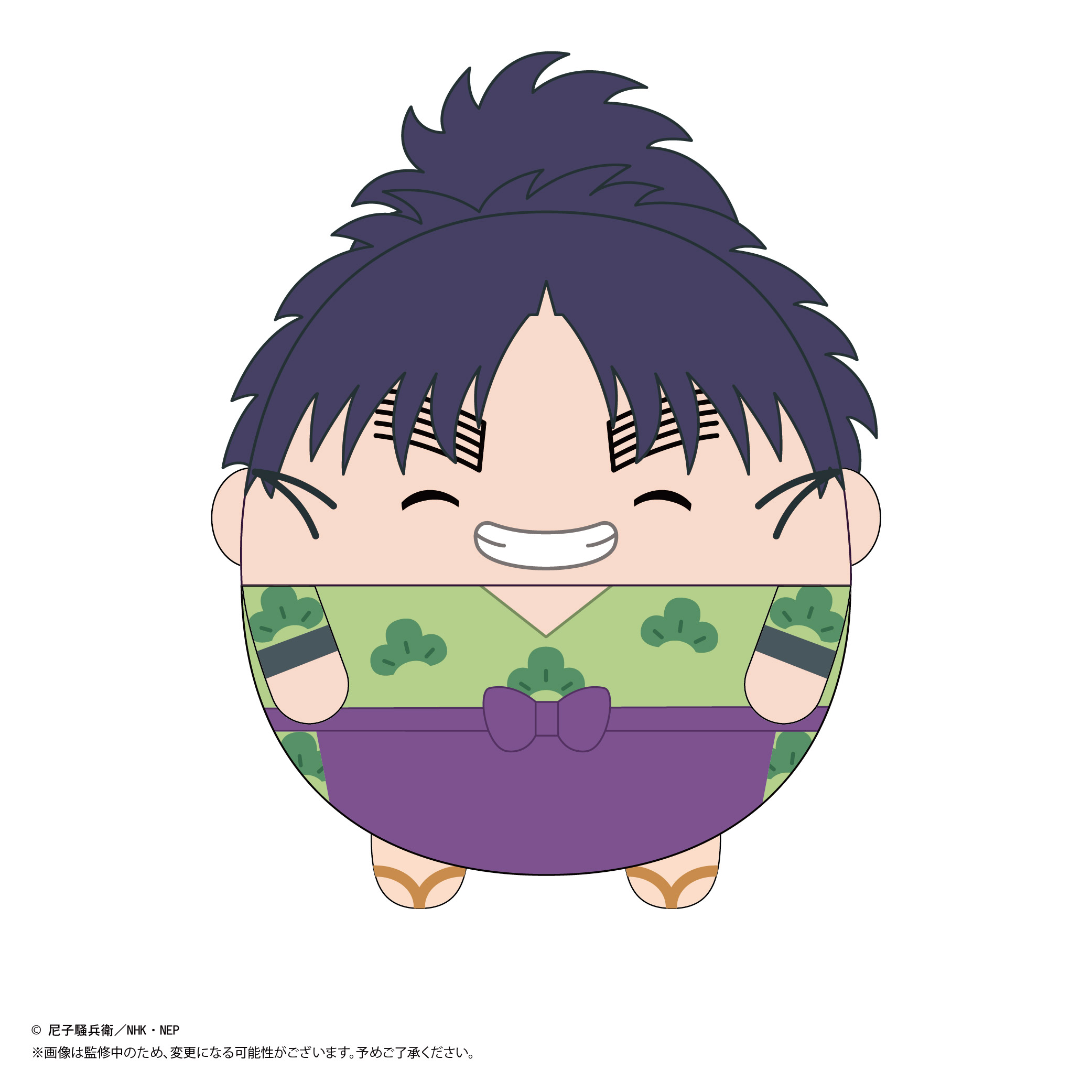 忍たま乱太郎_NR-33 ふわコロりんBIG5 D 七松小平太