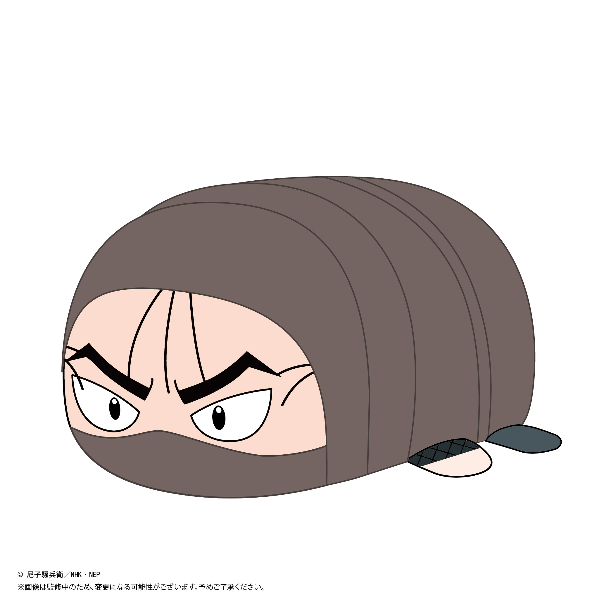 忍たま乱太郎_NR-34 ぽてコロマスコットMsize5 H 高坂陣内左衛門