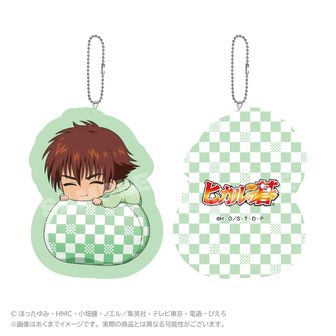 【ヒカルの碁】進藤ヒカル＆藤原佐為 楽天コレクション スクエア缶バッジ ヒカルの碁 くじクリフ 缶バッジ 進藤ヒカル 藤原佐為 4点