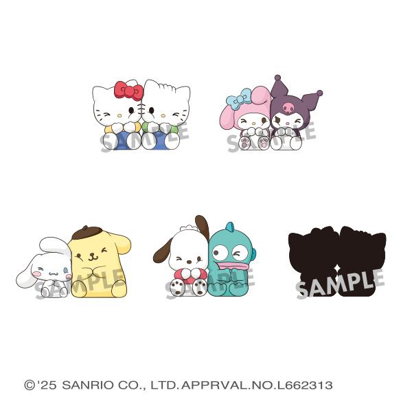 サンリオキャラクターズ_ちょこりんコレクション 【BOX／4個入り