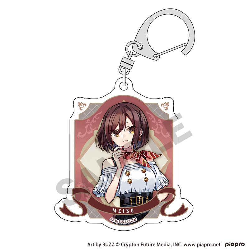 初音ミク_アクリルキーホルダー　MEIKO　レトロ☆神戸2025
