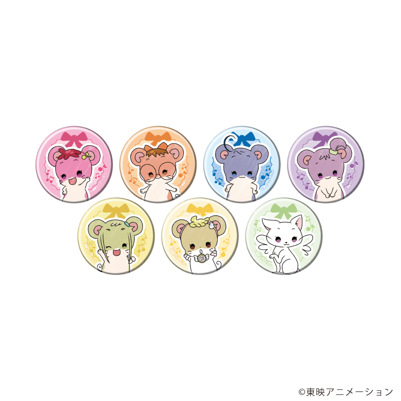 おジャ魔女どれみドッカ?ン！_缶バッジ23/ハムスターver. コンプリートセット(全7種)(グラフアートイラスト)【コンプリートセット/7個入り】