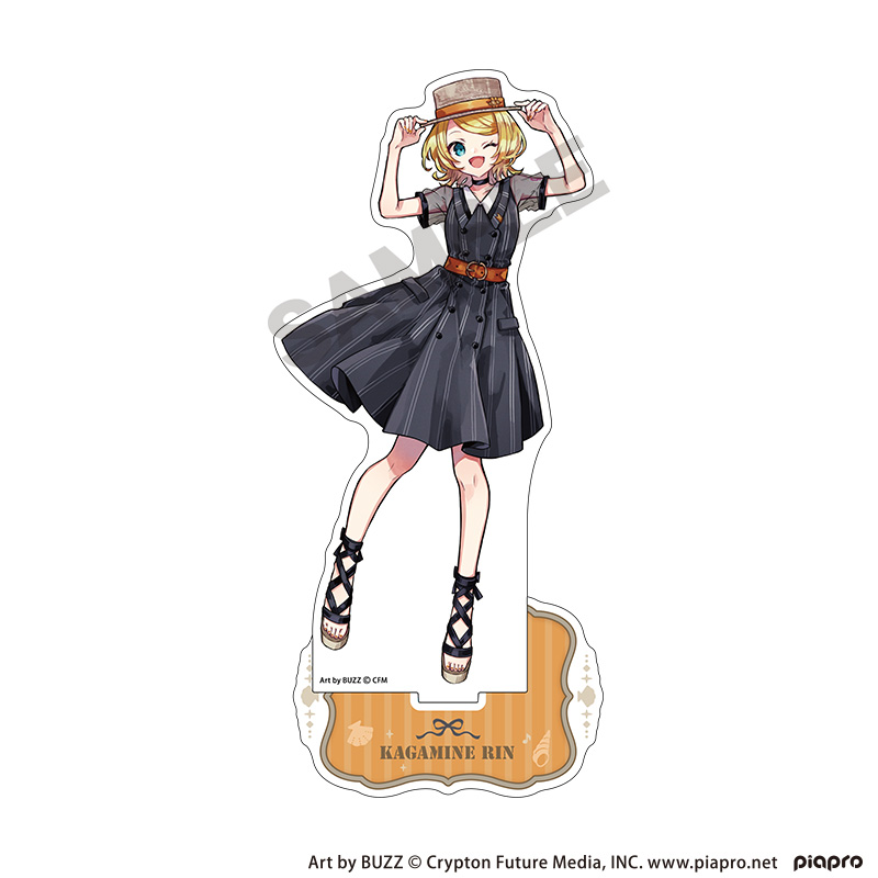 初音ミク_アクリルスタンド　鏡音リン　レトロ☆神戸2025