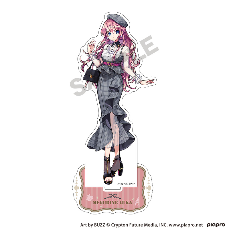 初音ミク_アクリルスタンド　巡音ルカ　レトロ☆神戸2025