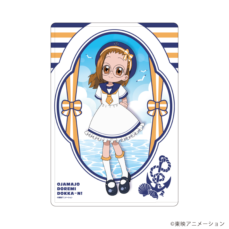 おジャ魔女どれみドッカ?ン！_キャラクリアケース33/藤原はづき マリンver.(描き下ろしイラスト)