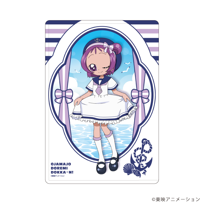 おジャ魔女どれみドッカ?ン！_キャラクリアケース35/瀬川おんぷ マリンver.(描き下ろしイラスト)