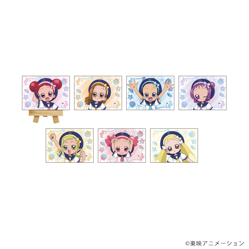 おジャ魔女どれみドッカ?ン！_キャンバスボードミニ02/マリンver. コンプリートセット(全7種)(描き下ろしイラスト)【OPP/7個入り】【コンプリートセット】