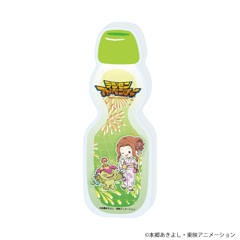 デジモンアドベンチャー_コレクションボトル09/太刀川ミミ&パルモン 浴衣ver.(グラフアートイラスト)