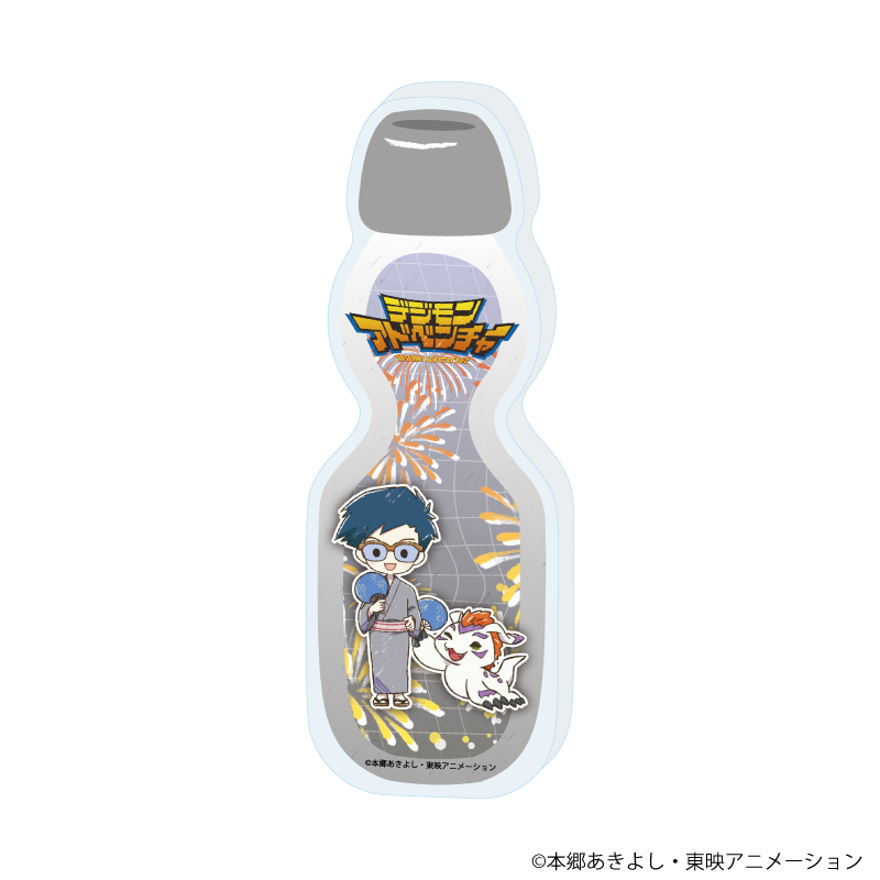 デジモンアドベンチャー_コレクションボトル10/城戸丈&ゴマモン 浴衣ver.(グラフアートイラスト)