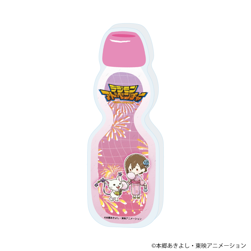 デジモンアドベンチャー_コレクションボトル12/八神ヒカリ&テイルモン 浴衣ver.(グラフアートイラスト)