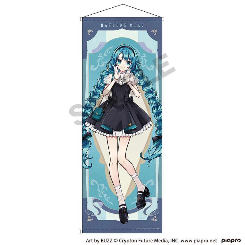 初音ミク_等身大タペストリー　初音ミク　レトロ☆神戸2025	