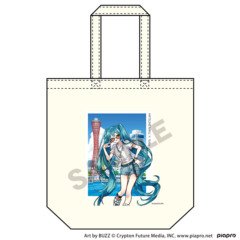 初音ミク_トートバッグ　初音ミク　マリン☆神戸2025	