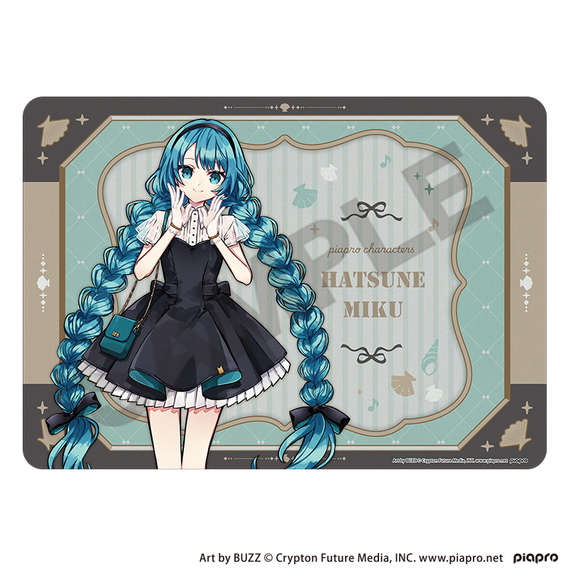 初音ミク_ラバーマット　初音ミク　レトロ☆神戸2025