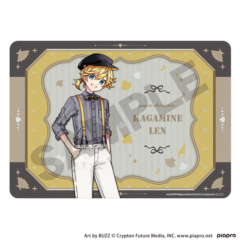 初音ミク_ラバーマット　鏡音レン　レトロ☆神戸2025