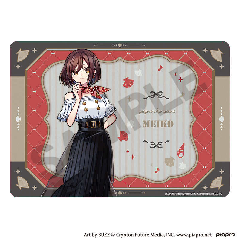 初音ミク_ラバーマット　MEIKO　レトロ☆神戸2025