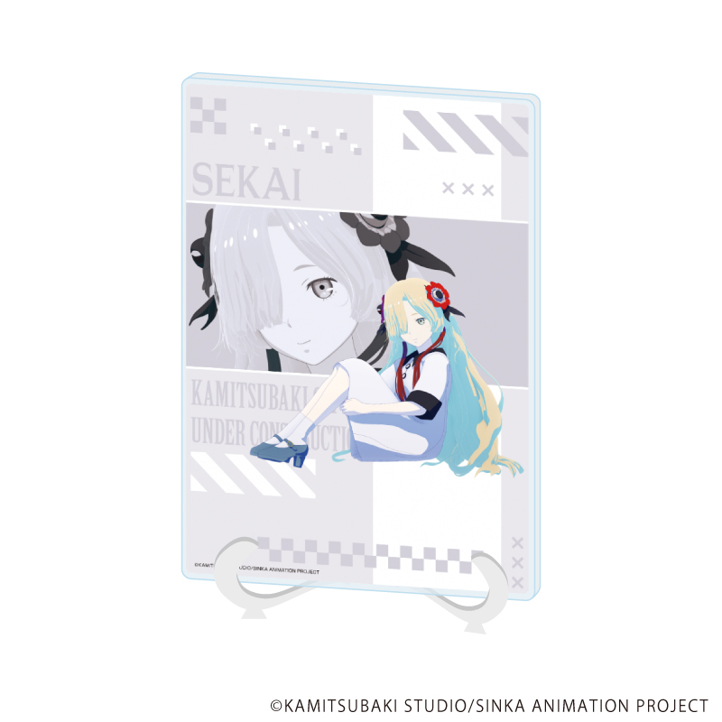 神椿市建設中。_(A5サイズ)_アクリルアートボード04/夜河 世界(公式イラスト)