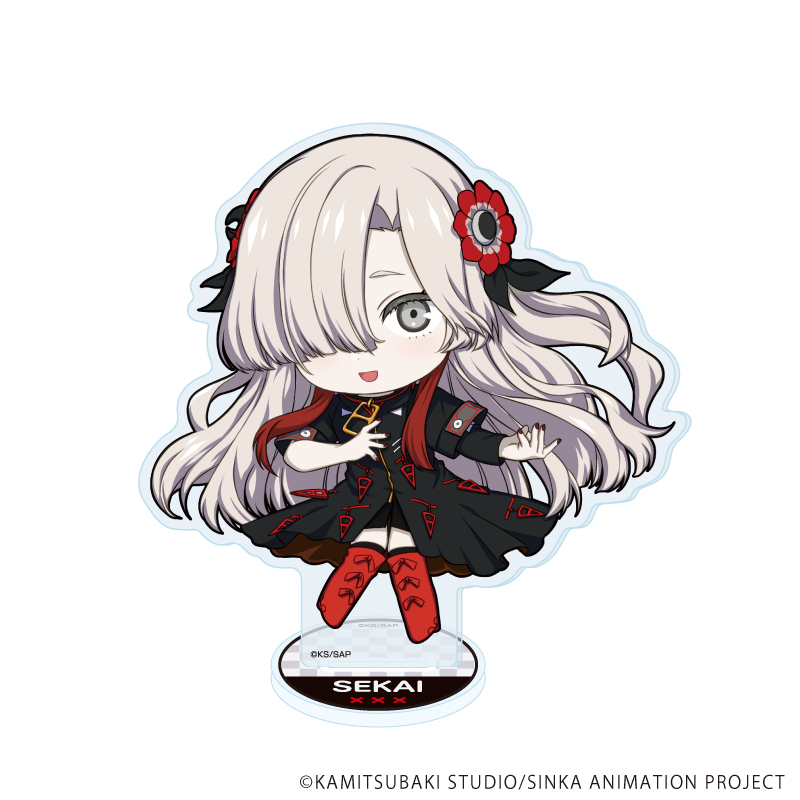 神椿市建設中。_アクリルスタンド09/夜河 世界(公式イラスト)