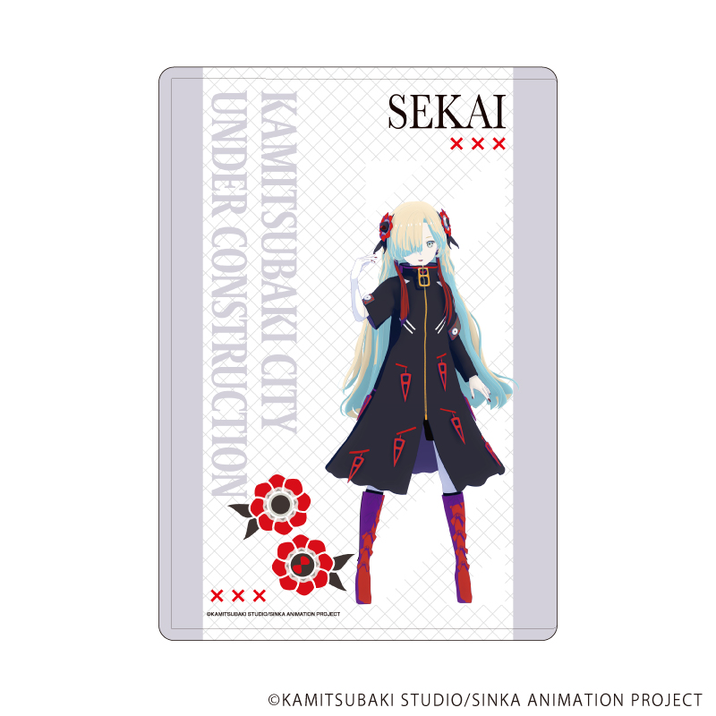 神椿市建設中。_キャラクリアケース09/夜河 世界(公式イラスト)