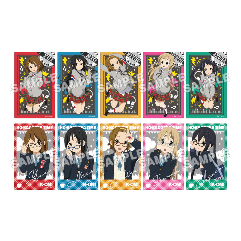 けいおん!_トレーディングアクリルカード　【BOX/10個入り】【コンプリートBOX】