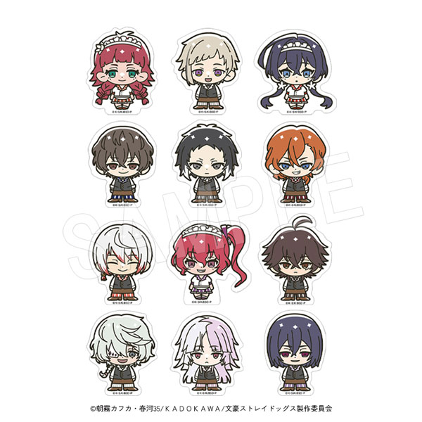 文豪ストレイドッグス_ステッカーセット フルーツパーラーVer.