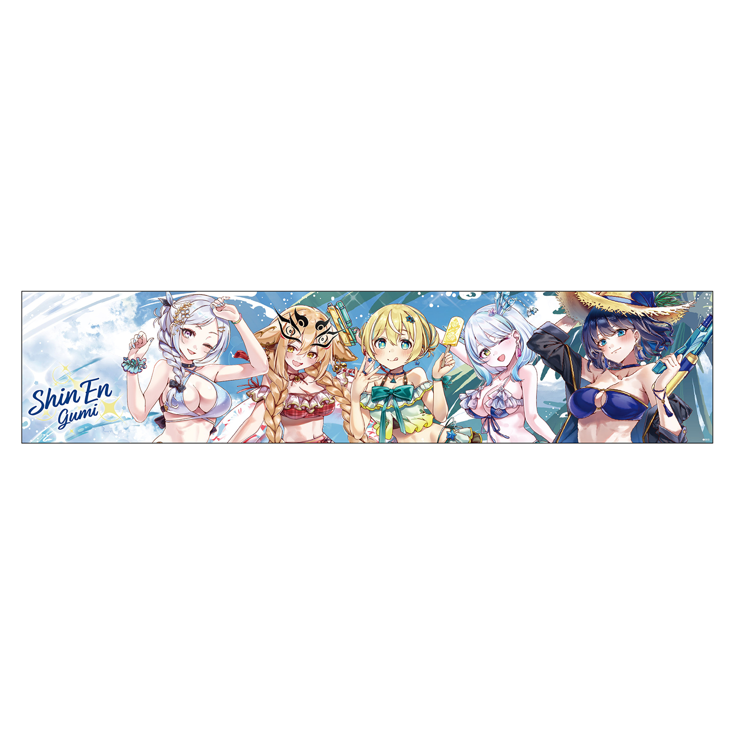 Vtuberグループ「深淵組」_スポーツタオル 2025夏 Ver.