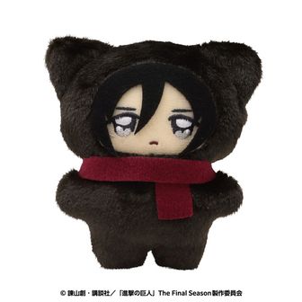 進撃の巨人 リヴァイ ぬいぐるみ ぴたぬい 進撃の巨人 ぴたぬい リヴァイ (キャラクターグッズ) - ホビー