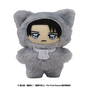 ★進撃の巨人　あにまるっこ　どんぐりまマスコット　リヴァイ　ハンジ 楽天市場】TVアニメ「進撃の巨人」 あにまるっこぬいぐるみ