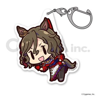 ウマ娘　タニノギムレット　公式リボンキーホルダー ウマ娘 プリティーダービー アクリルつままれ タニノギムレット