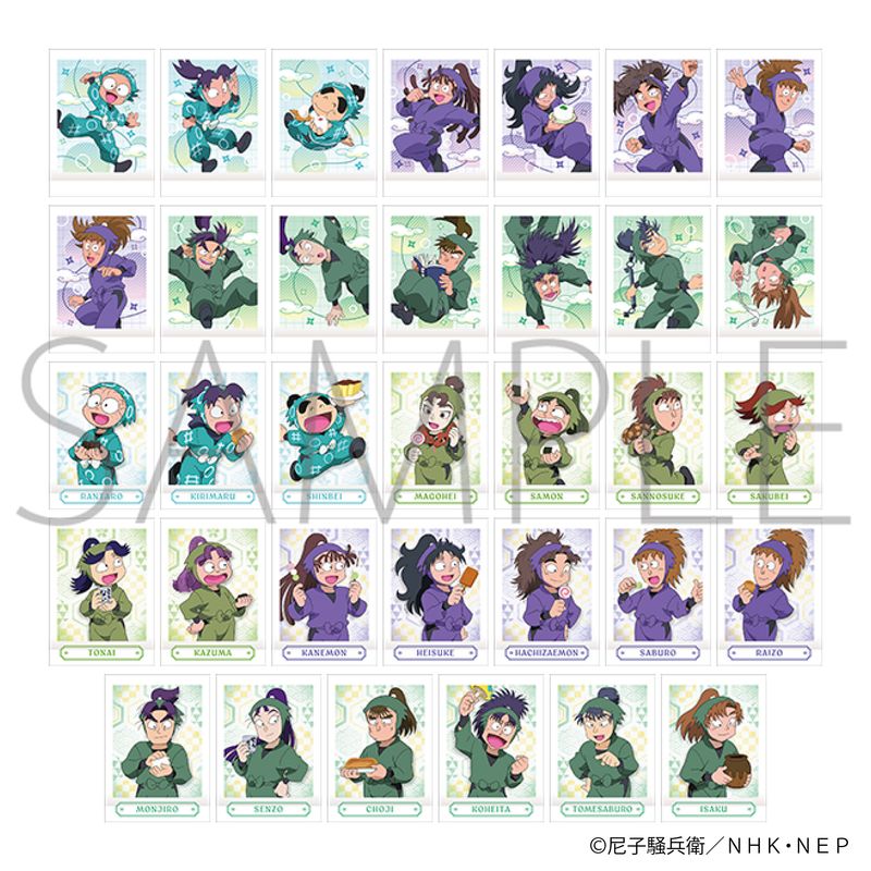 忍たま乱太郎_ぱしゃこれ／第3弾 【BOX/10パック入り】 | 忍たま乱太郎