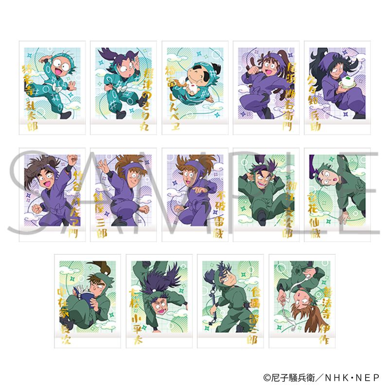 忍たま乱太郎_ぱしゃこれ／第3弾 【BOX/10パック入り】 | 忍たま乱太郎