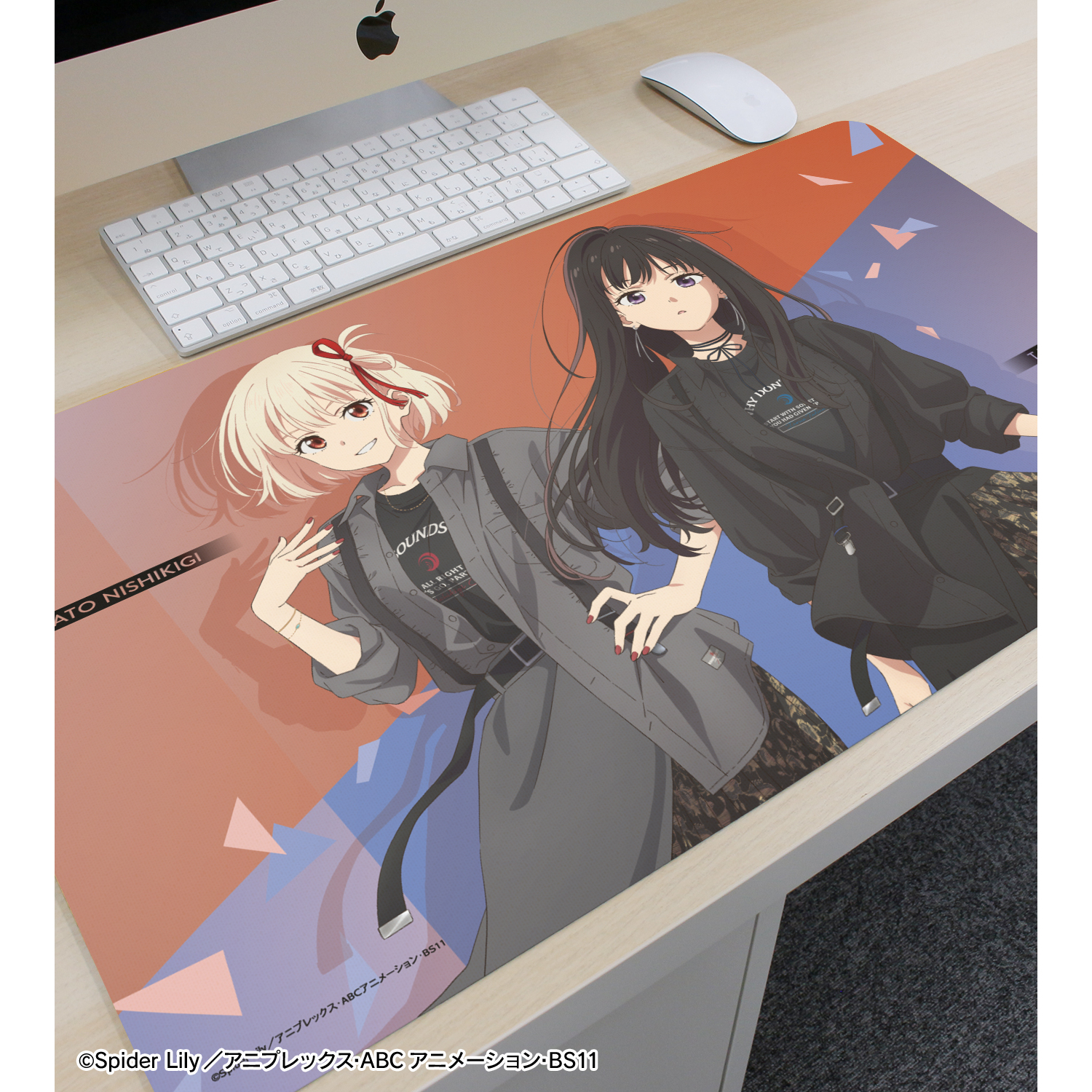 リコリス・リコイル_meagratiaコラボ 描き下ろし 錦木千束&井ノ上たき