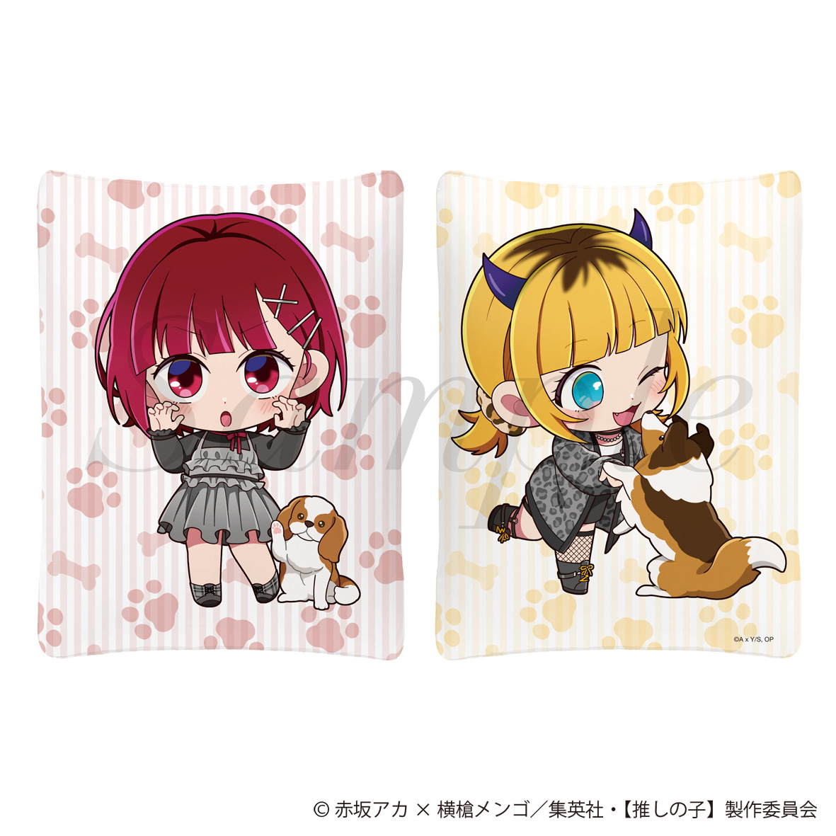 【推しの子】_クッション　有馬かな＆MEMちょ