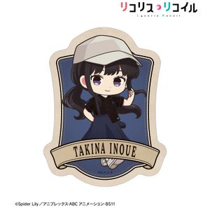 リコリス・リコイル_meagratiaコラボ 井ノ上たきな ちびキャラ ダイカットステッカー ver.B