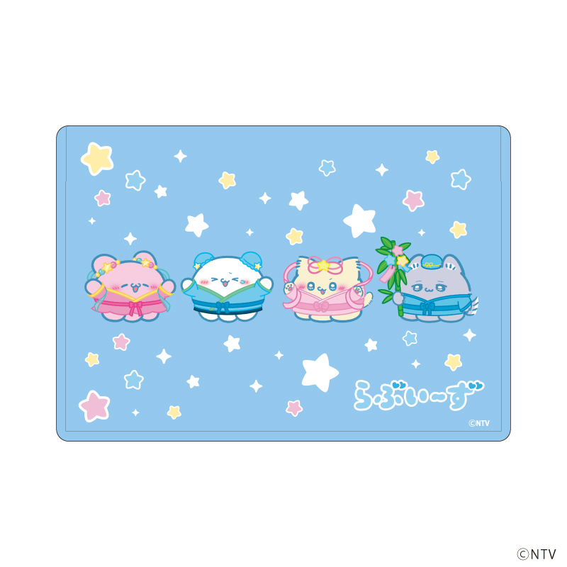 らぶいーず_キャラクリアケース06/すもっぴ＆ぴょんちー＆にゃぽ