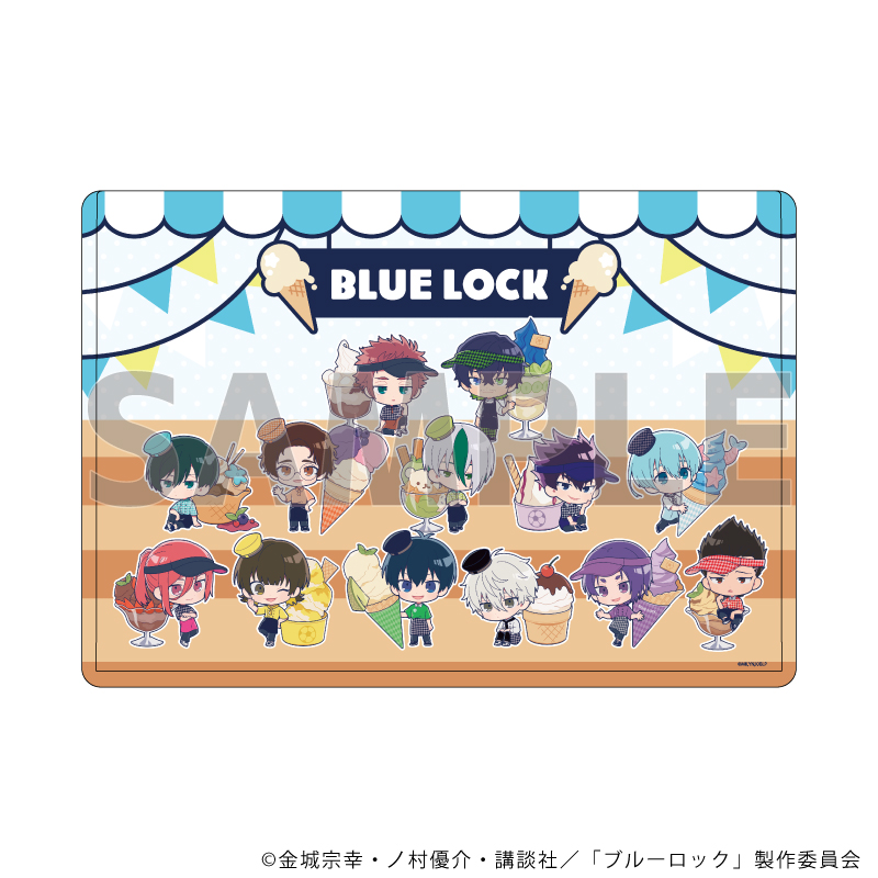 ブルーロック_キャラクリアケース23/集合デザイン アイスver.(ミニキャライラスト)