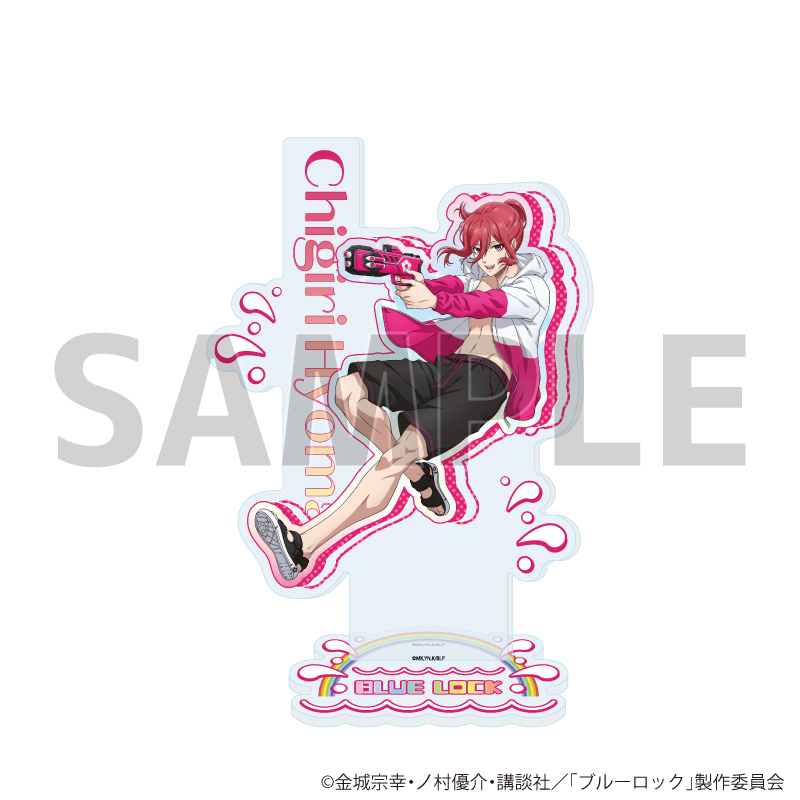 ブルーロック_アクリルスタンド35/千切 豹馬 水着ver.(描き下ろしイラスト)