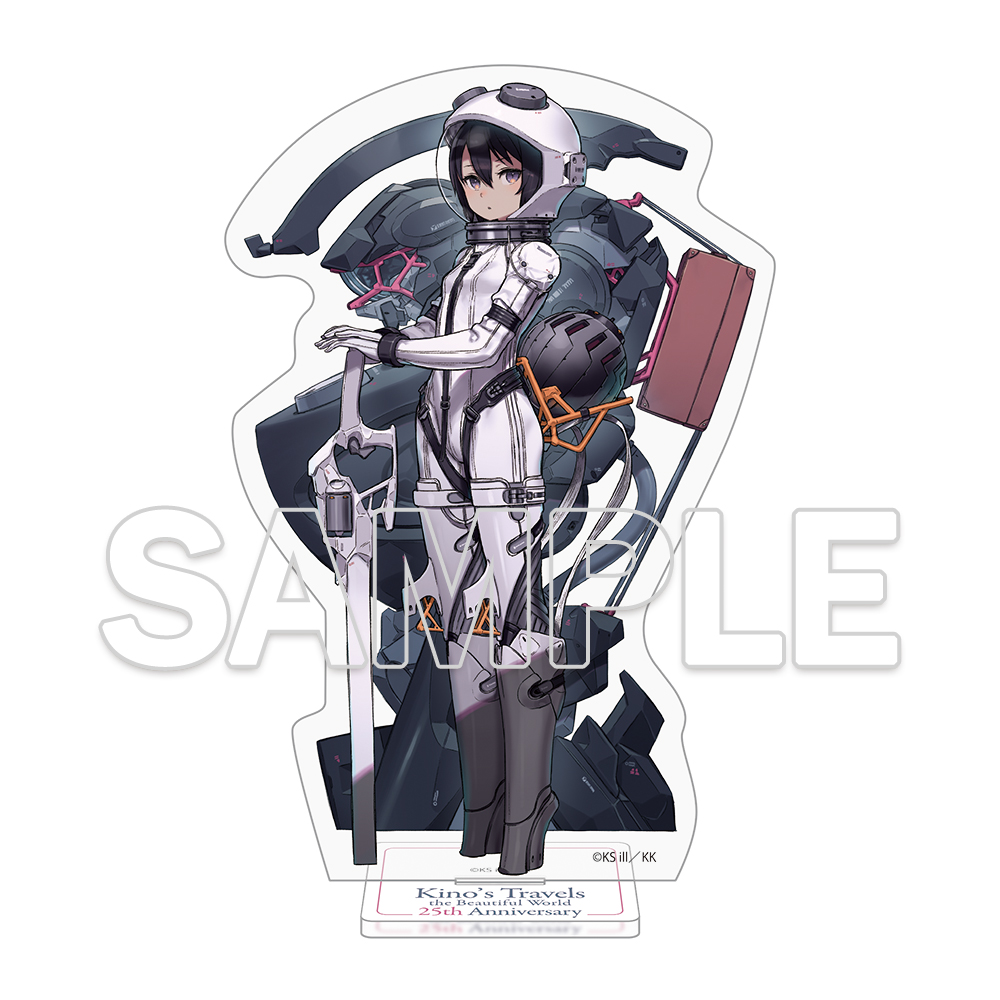 キノの旅 the Beautiful World_25周年記念 アクリルスタンド B パイロットキノ