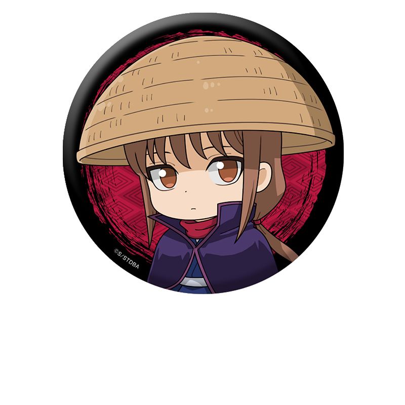 銀魂_ぺたん娘缶バッジ vol.4 陸奥 | 銀魂公式グッズ | colleize