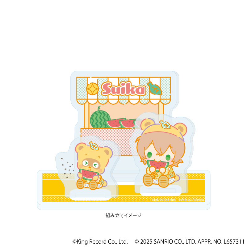 ヒプノシスマイク SANRIO NAKAYOKU EDIT_アクリルスタンドプレート08/夢野 幻太郎