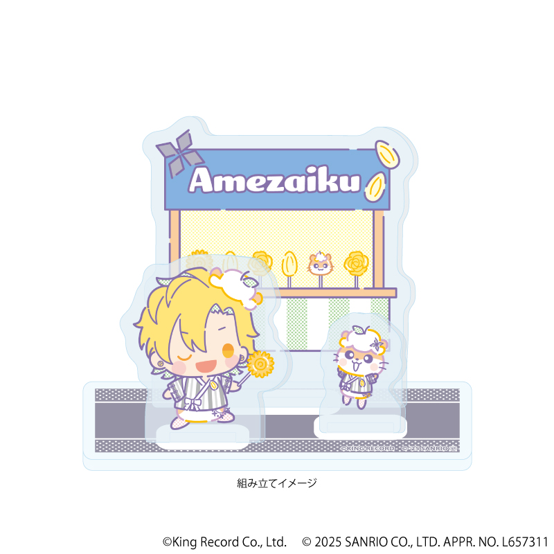 ヒプノシスマイク SANRIO NAKAYOKU EDIT_アクリルスタンドプレート11/伊弉冉 一二三